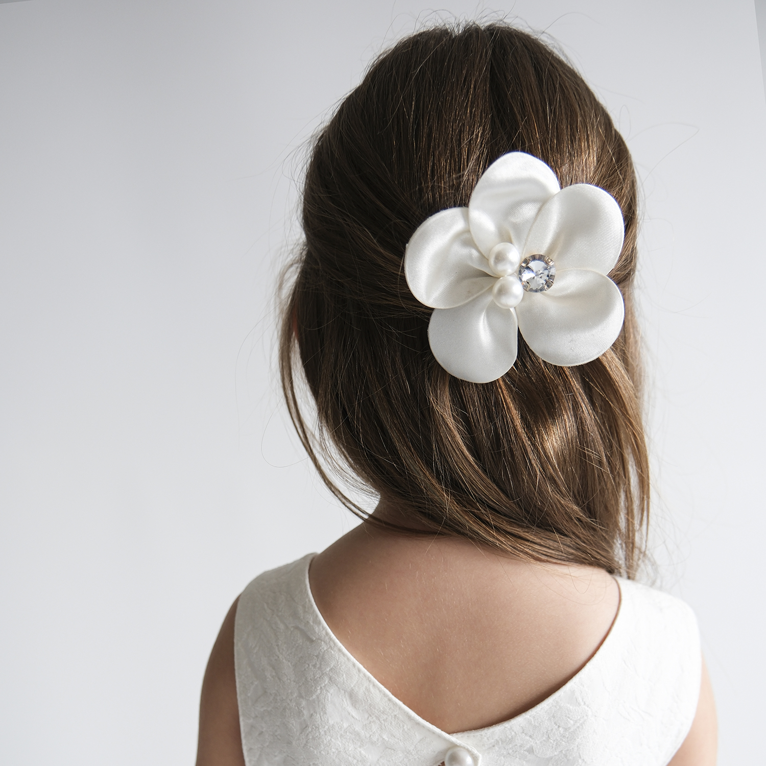 İNCİLİ TAŞLI SATEN TOKA