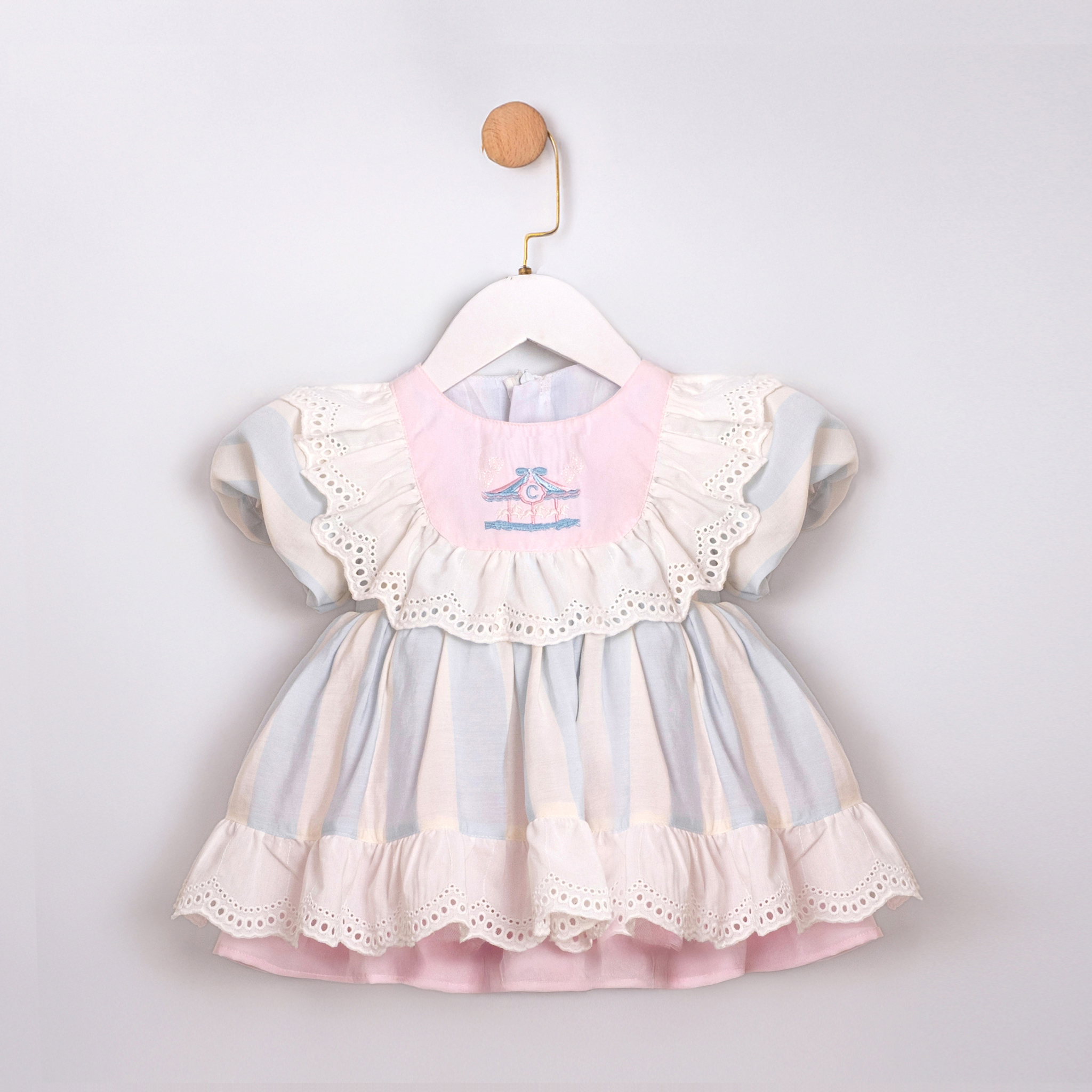 PERİ MASALI KIZ BEBEK ELBİSE