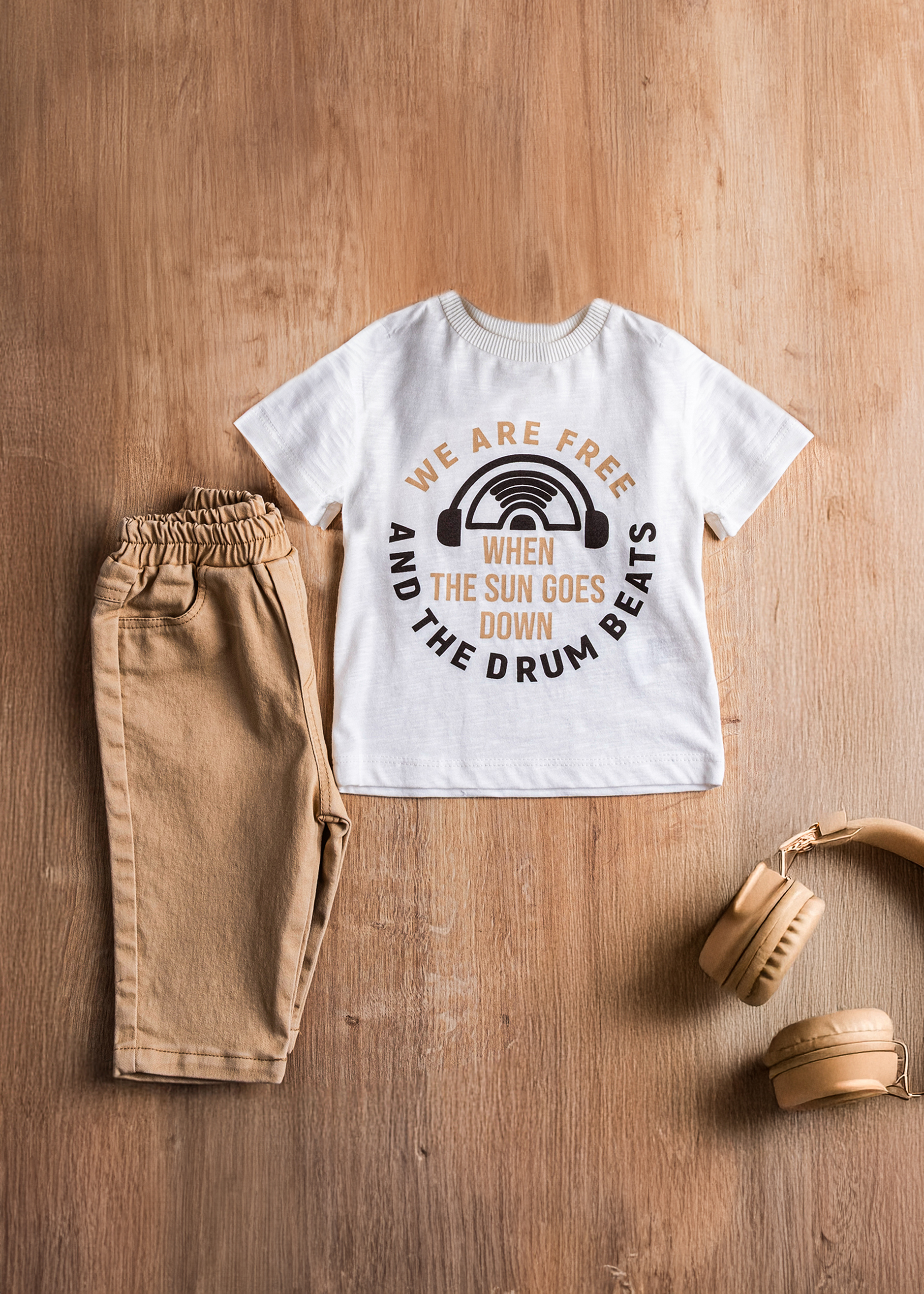 ERKEK BEBEK 2 Lİ TAKIM TİSORT PANTOLON