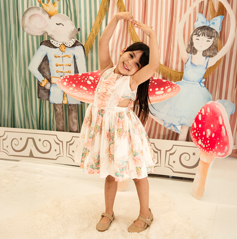 CECELIA KIZ ELBİSE 2-3-4-5 YAŞ