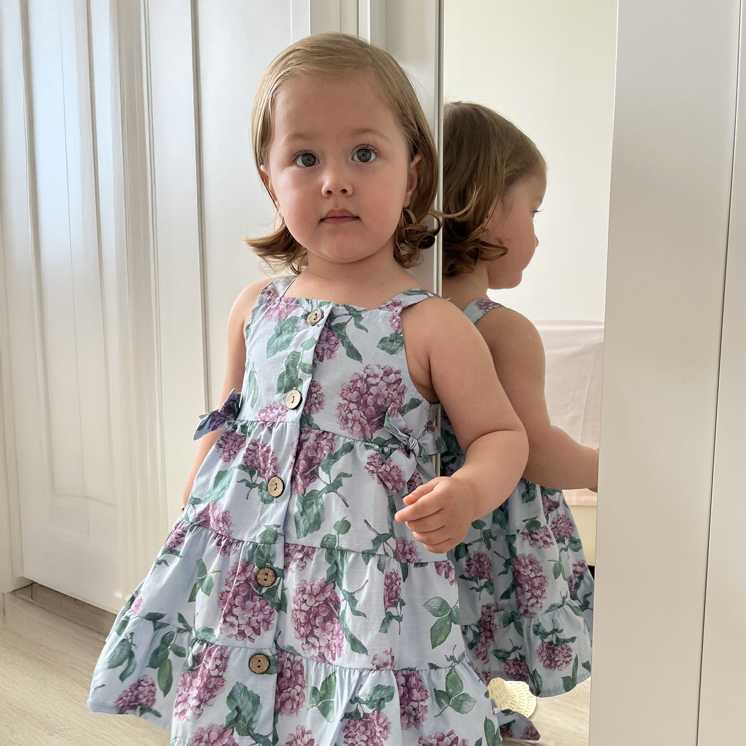 MOMMY KIZ ELBİSE 2-3-4-5 YAŞ