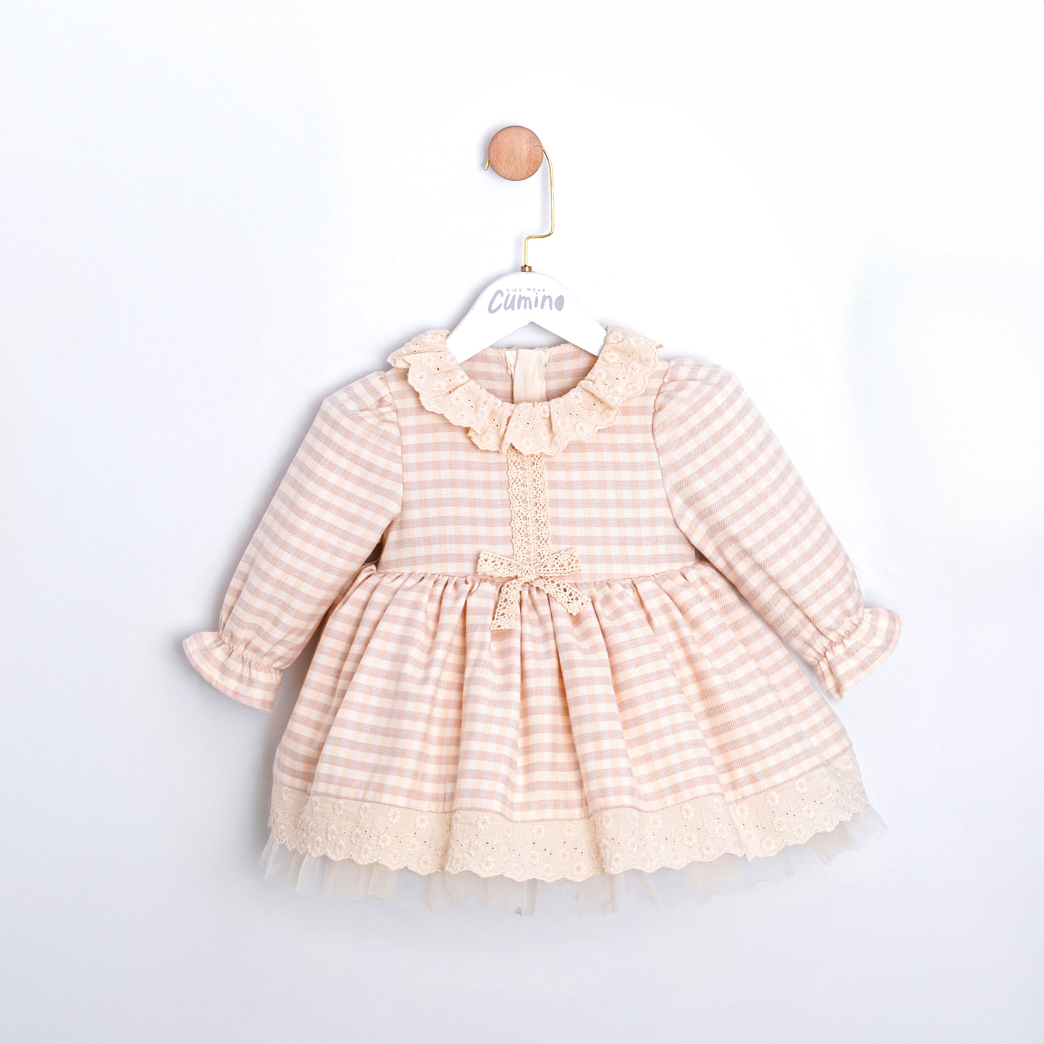 MİNİ PÖTİKARE  KIZ BEBEK ELBİSE