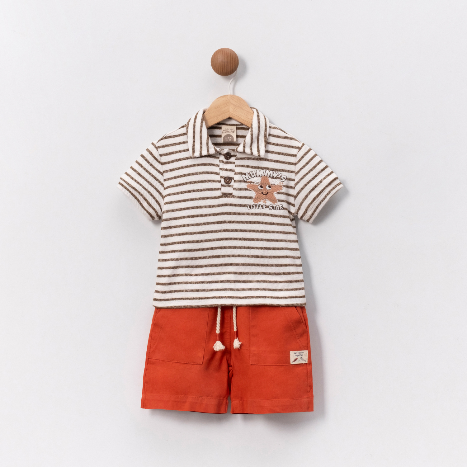 CUMİNO DEAN 3 LÜ ERKEK ÇOCUK TAKIM 9-12-18-24 AY