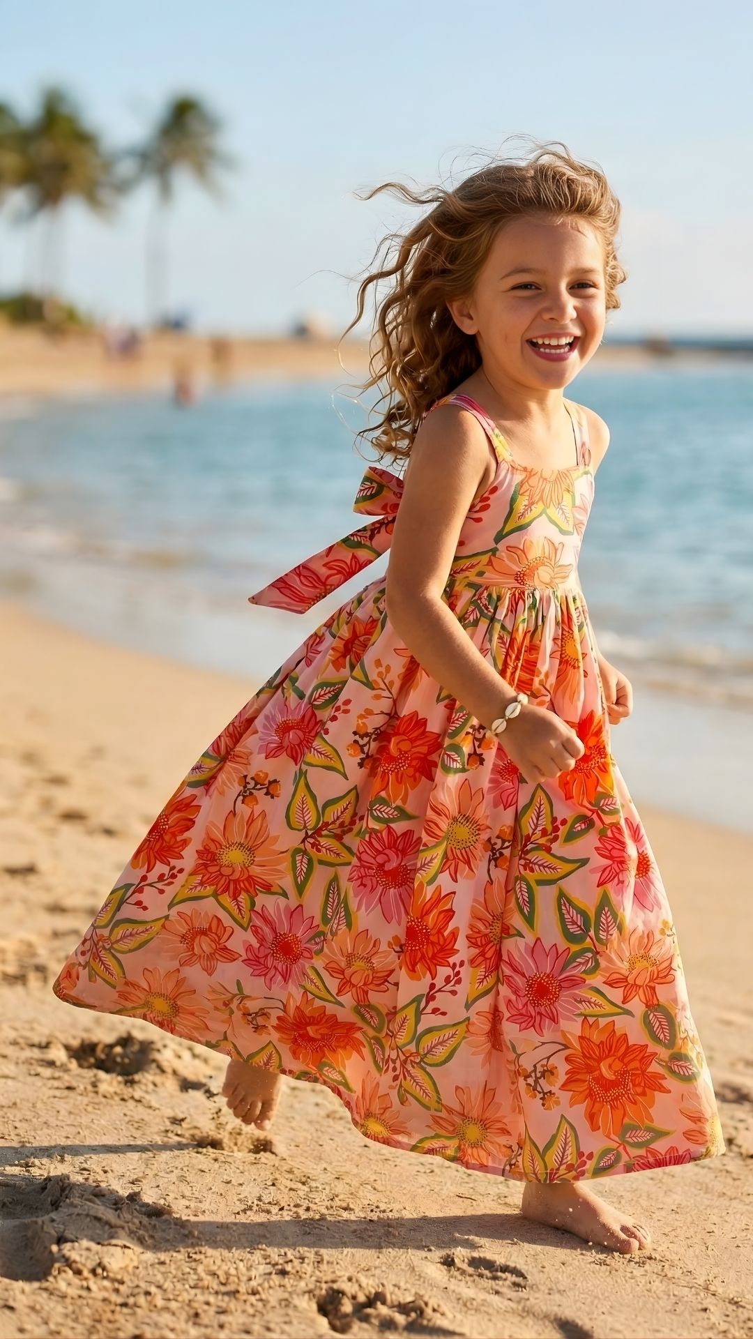 YAZIN NEŞESİ KIZ ÇOCUK  ELBİSE