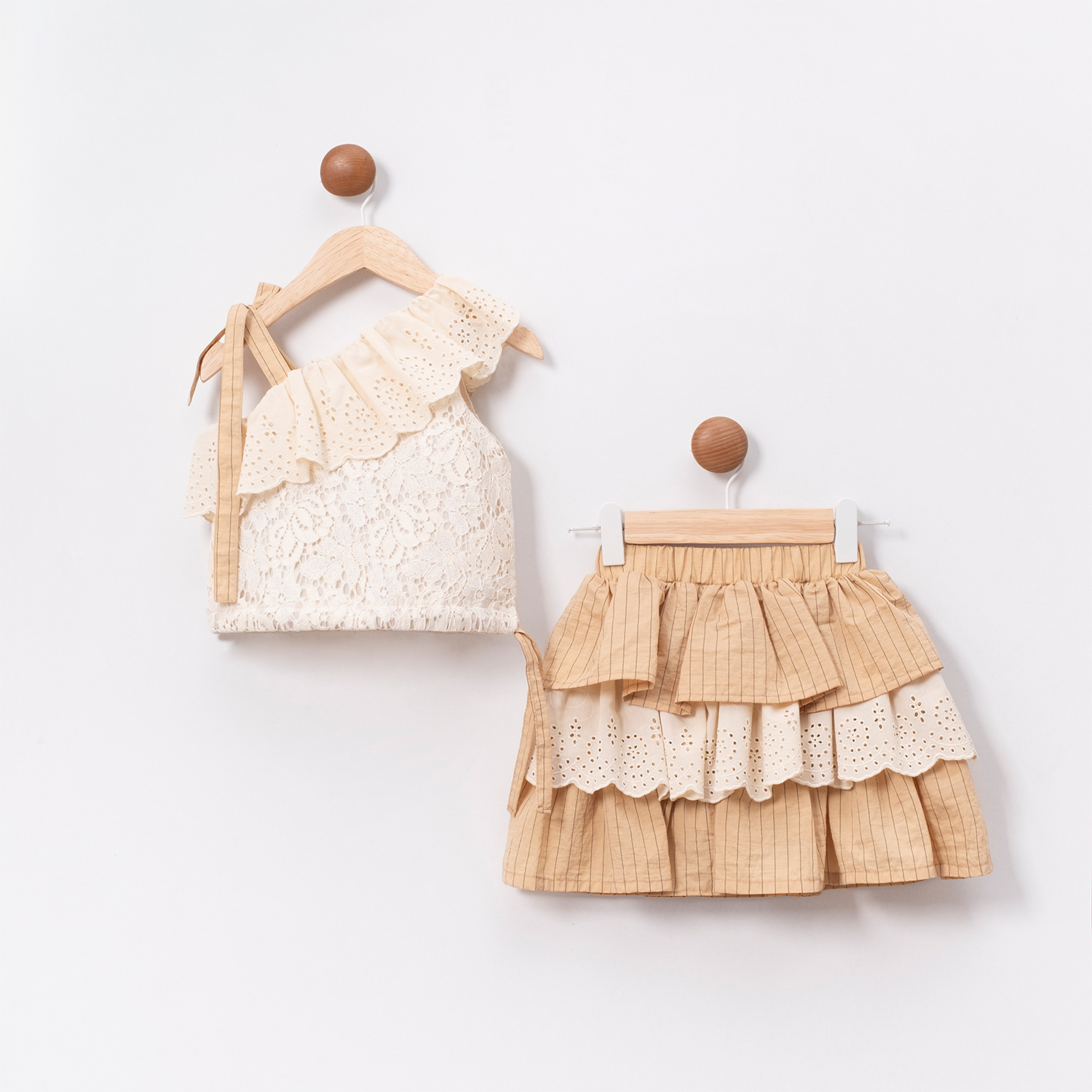 ANABEL 2'Lİ KIZ TAKIM 2-3-4-5 YAŞ