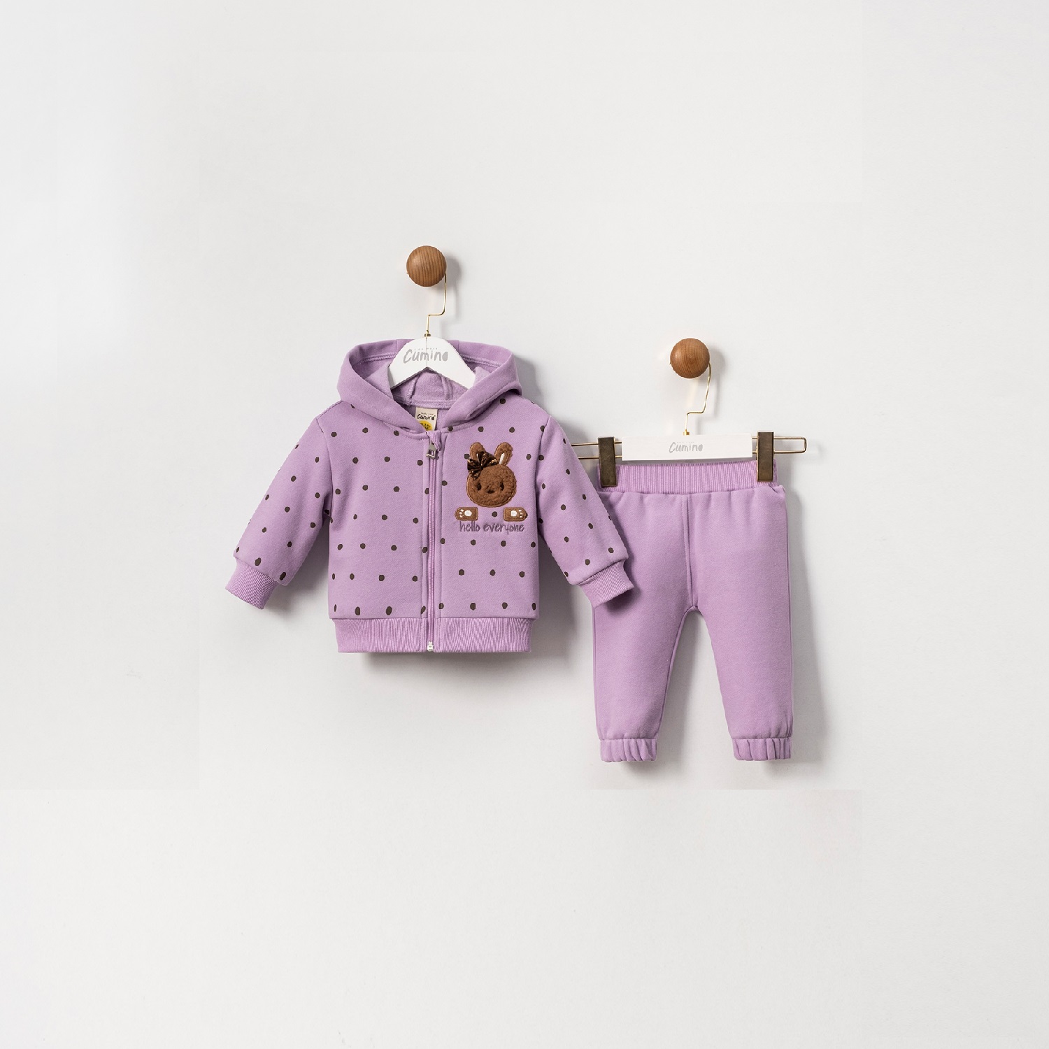 Cumino Edna 2 li Kız Çocuk Takım 6-9-12-18 Ay