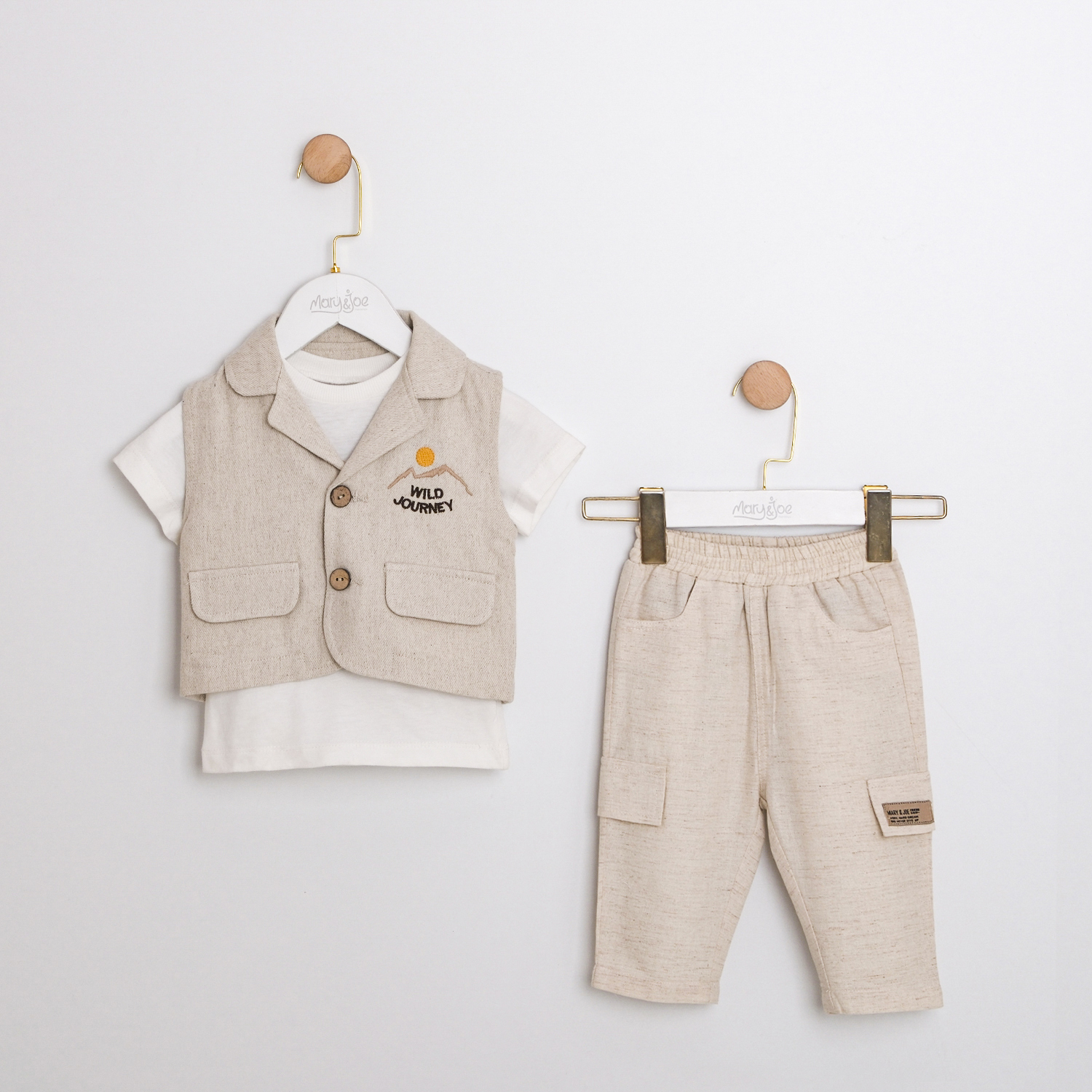 ESTEBAN 3'LÜ ERKEK TAKIM 9-12-18-24 AY