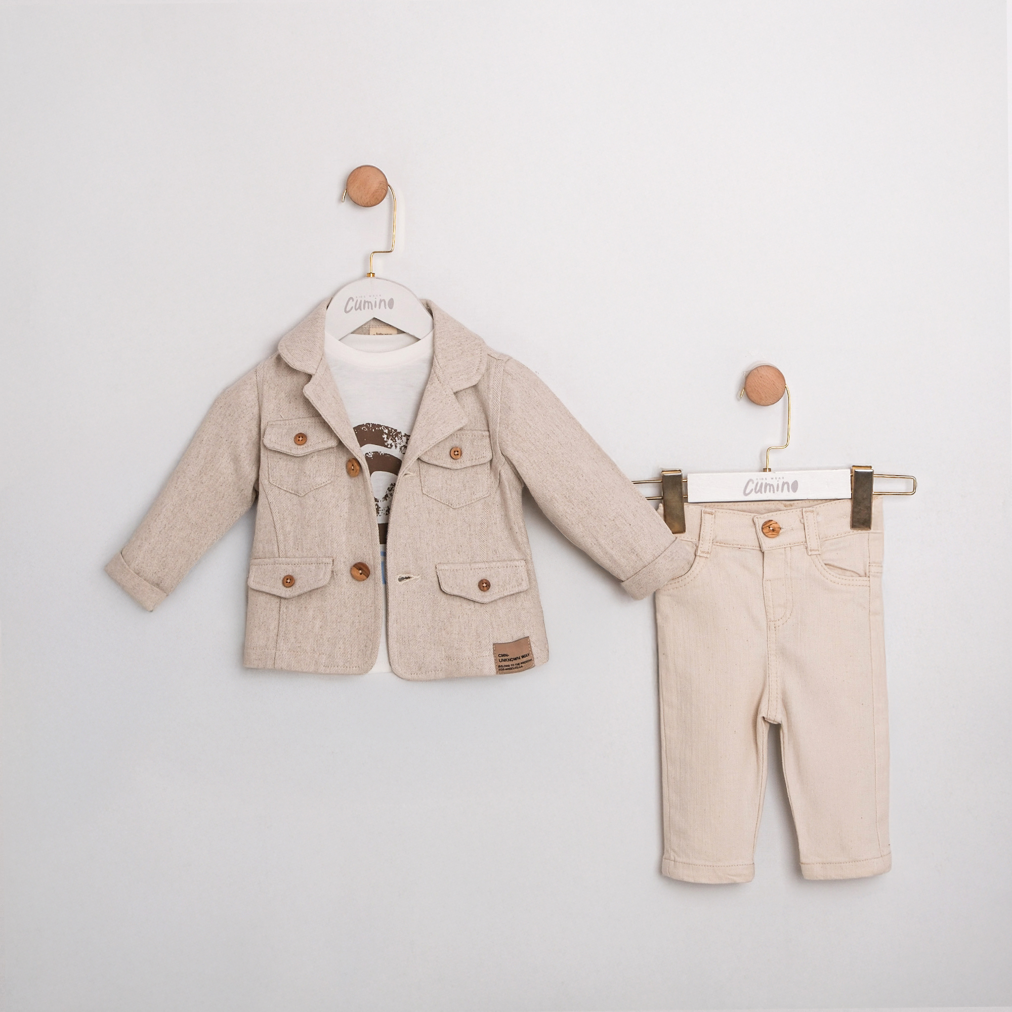 FREDDY 3'LÜ ERKEK TAKIM 9-12-18-24 AY