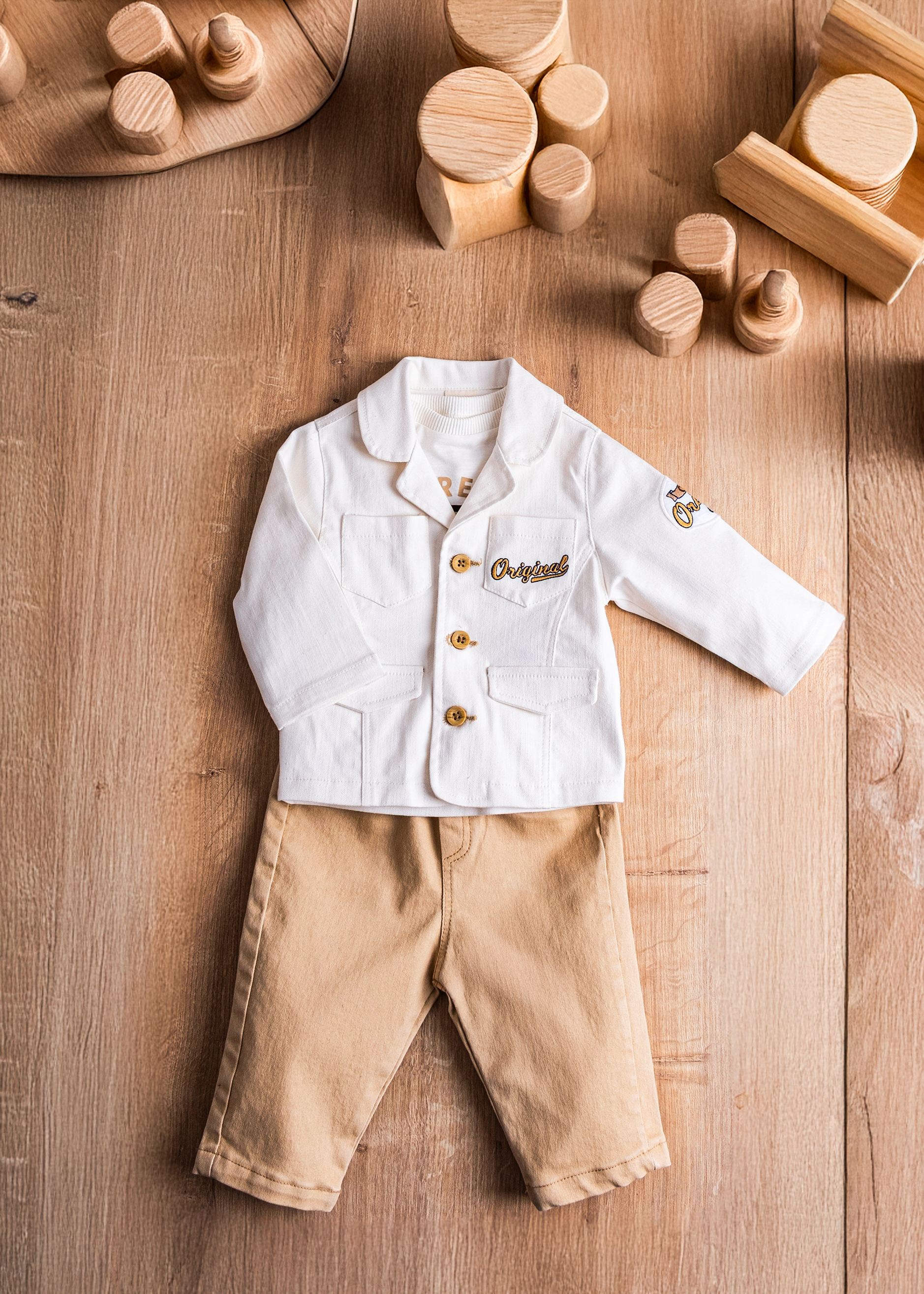 ERKEK BEBEK 2 Lİ TAKIM TİSORT PANTOLON