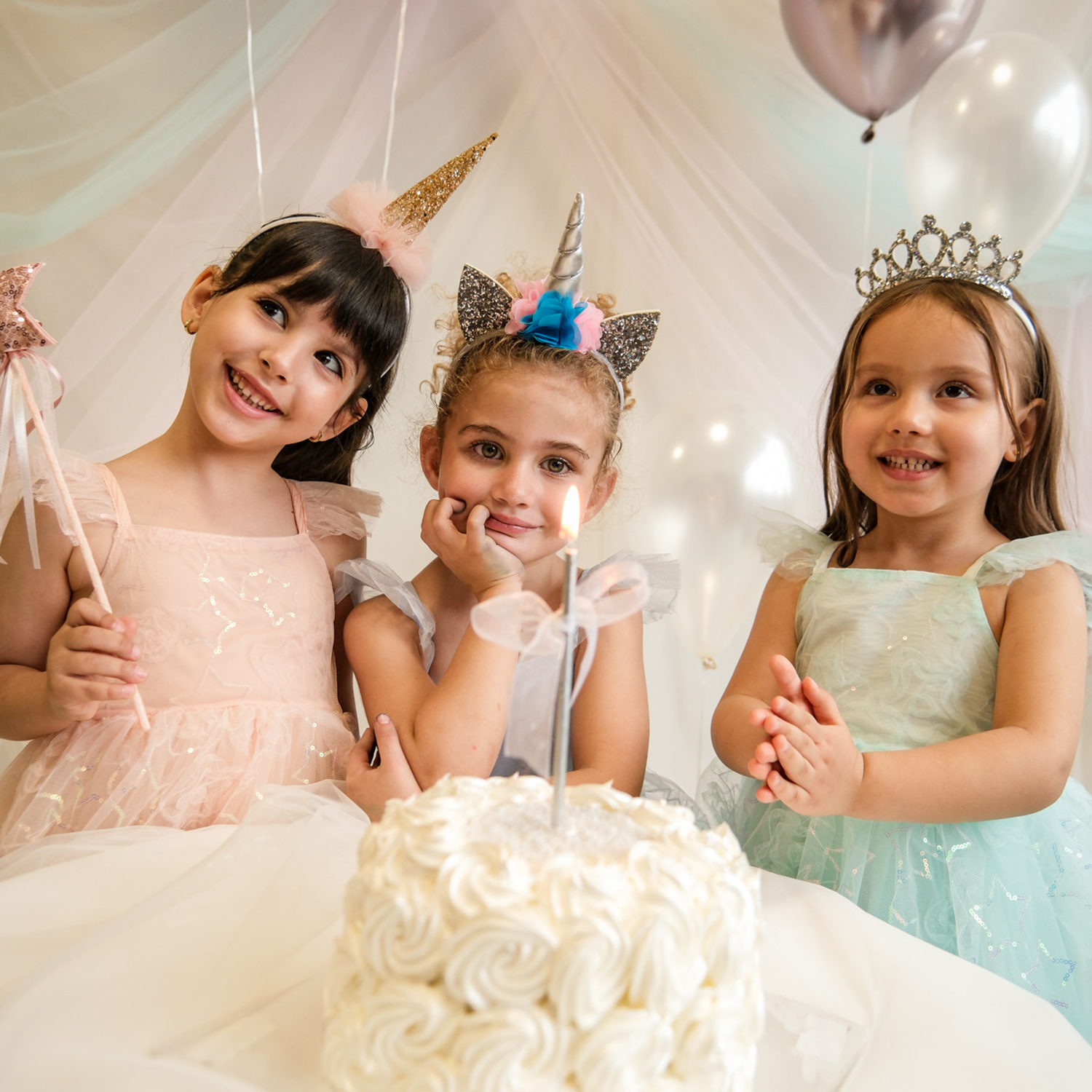 BİRTHDAY ÖZEL TASARIM KIZ ÇOCUK ELBİSE