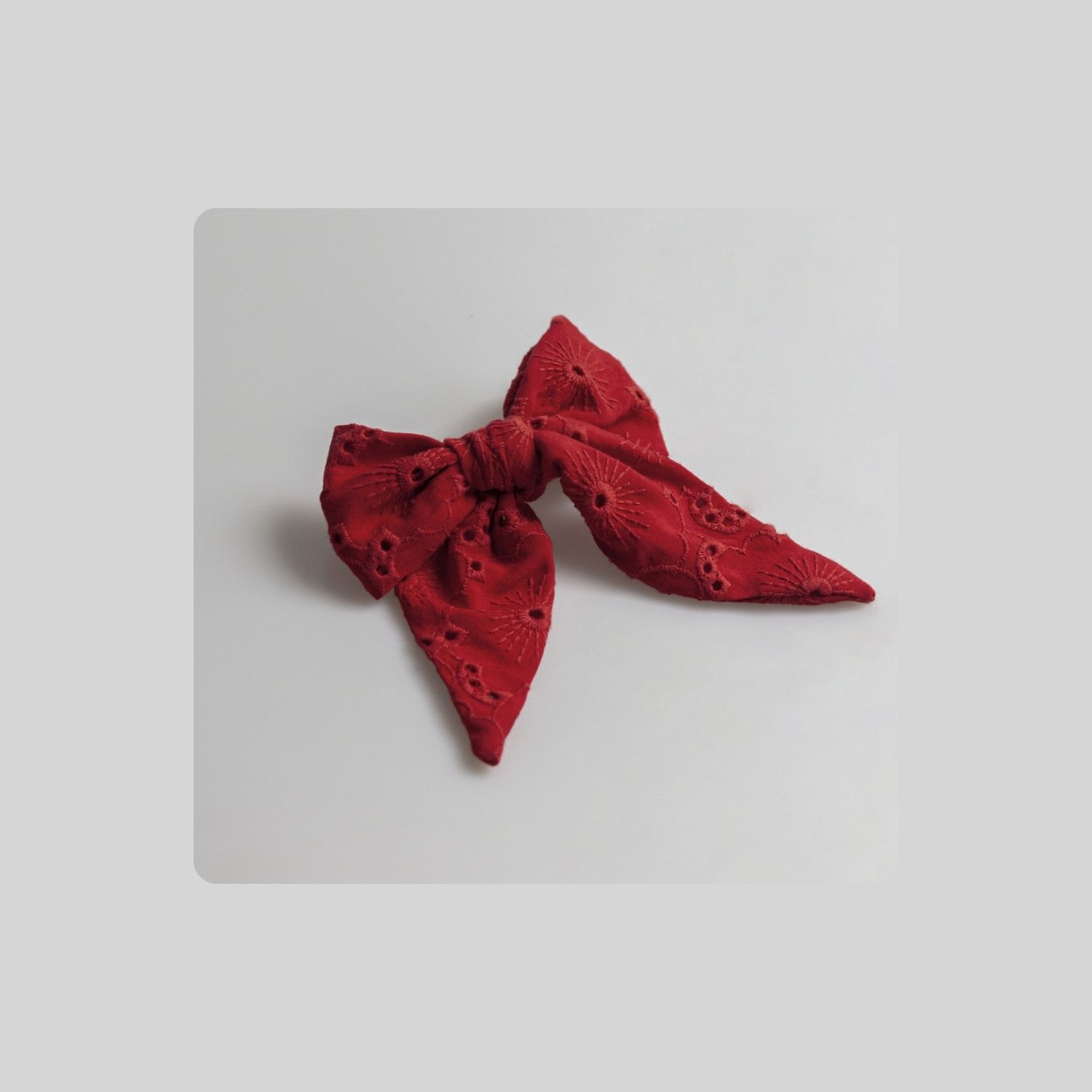 Cumino Standart Fisto Kırmızı Kız Çocuk Tokası