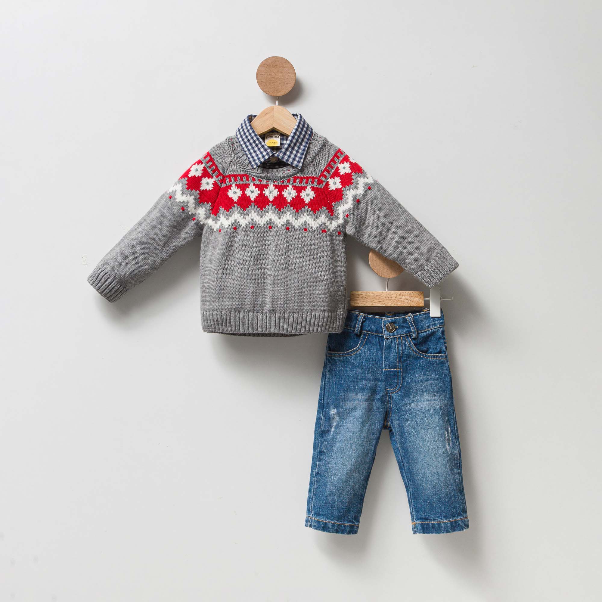 EMARY 3'LÜ ERKEK TAKIM 9-12-18-24 AY