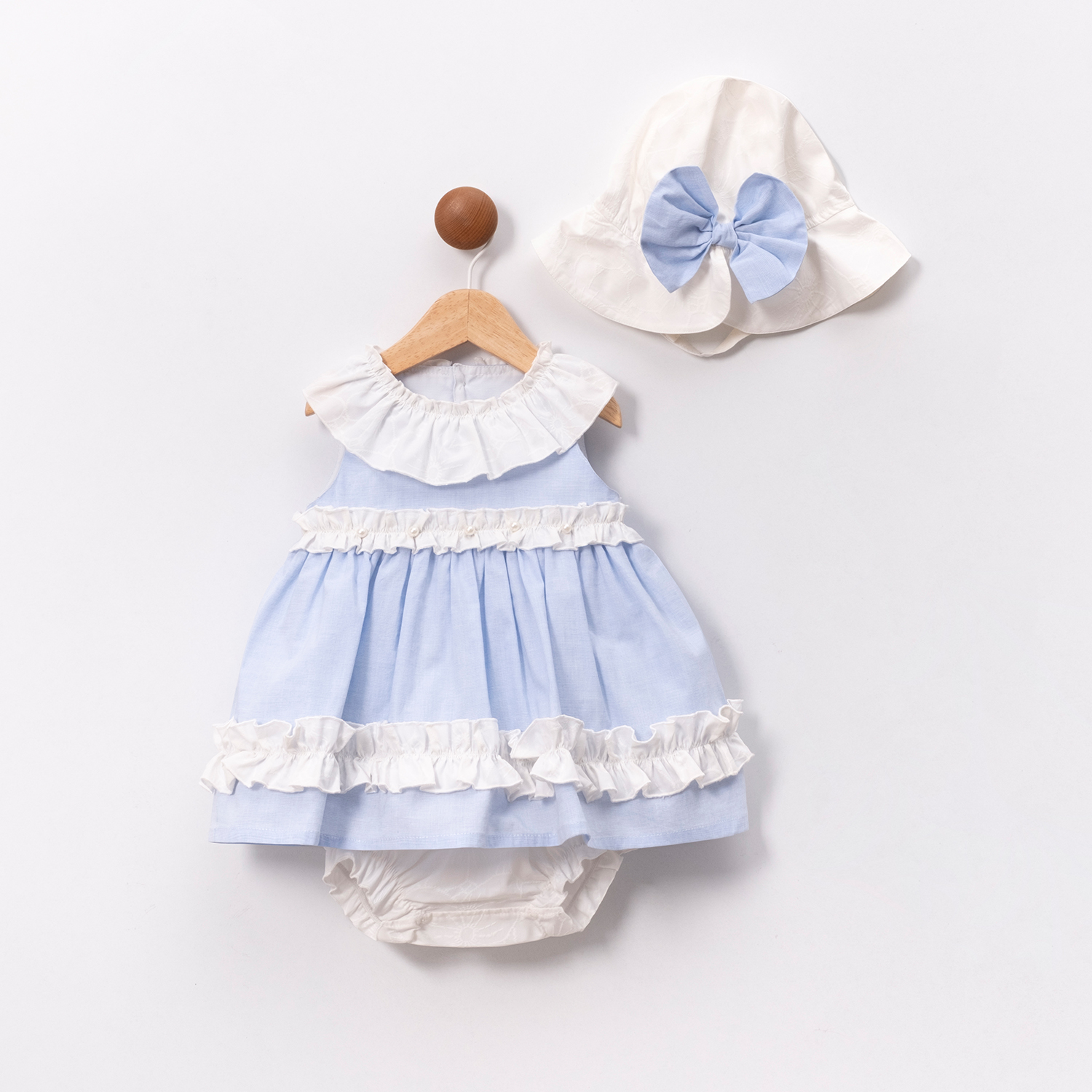 DENISE 3'LÜ KIZ TAKIM 9-12-18-24 AY