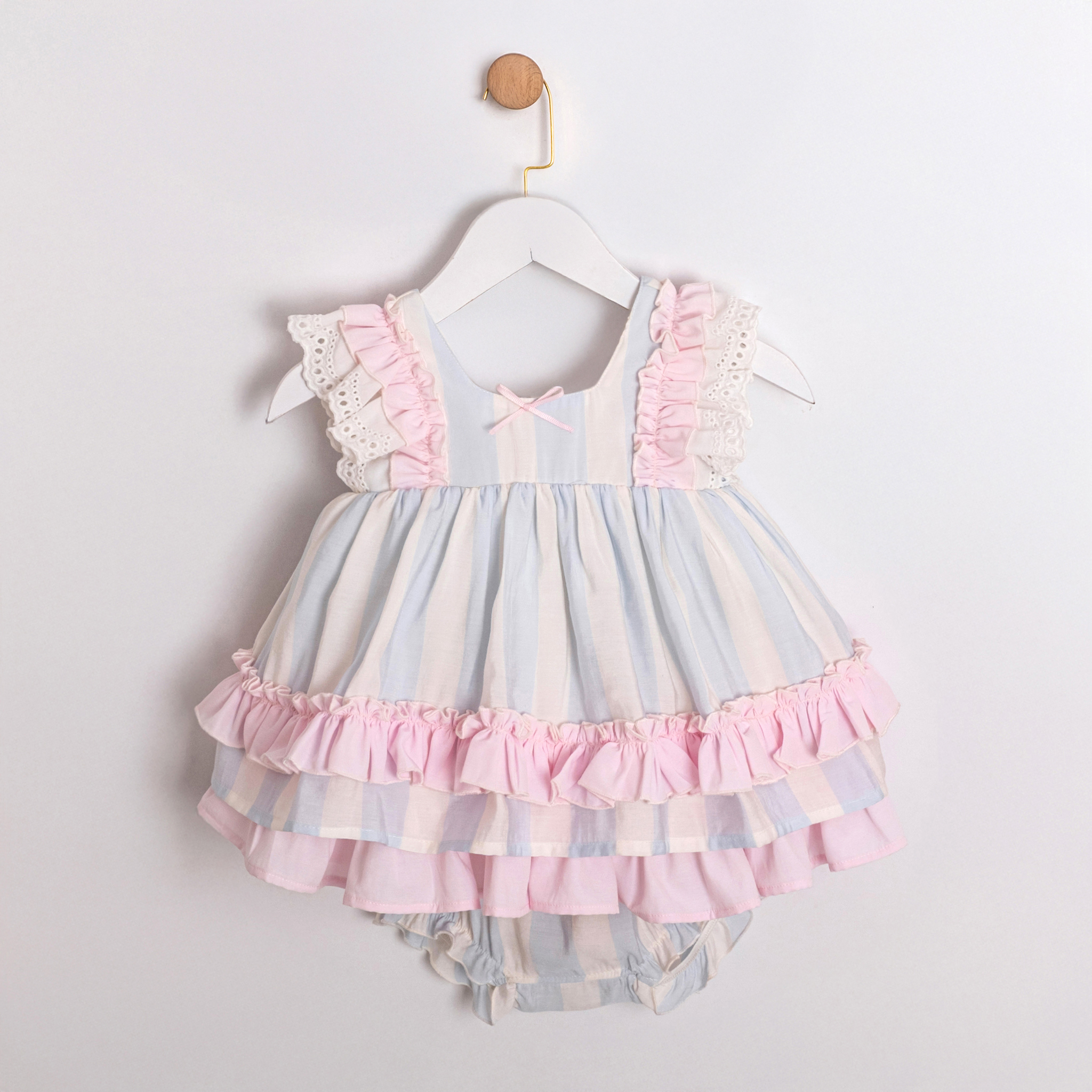 FIRFIRLI KIZ BEBEK İKİLİ TAKIM