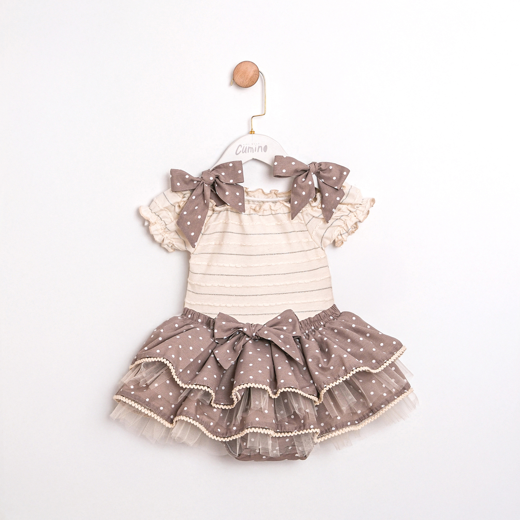 LARA 2'Lİ KIZ TAKIM 6-9-12-18 AY