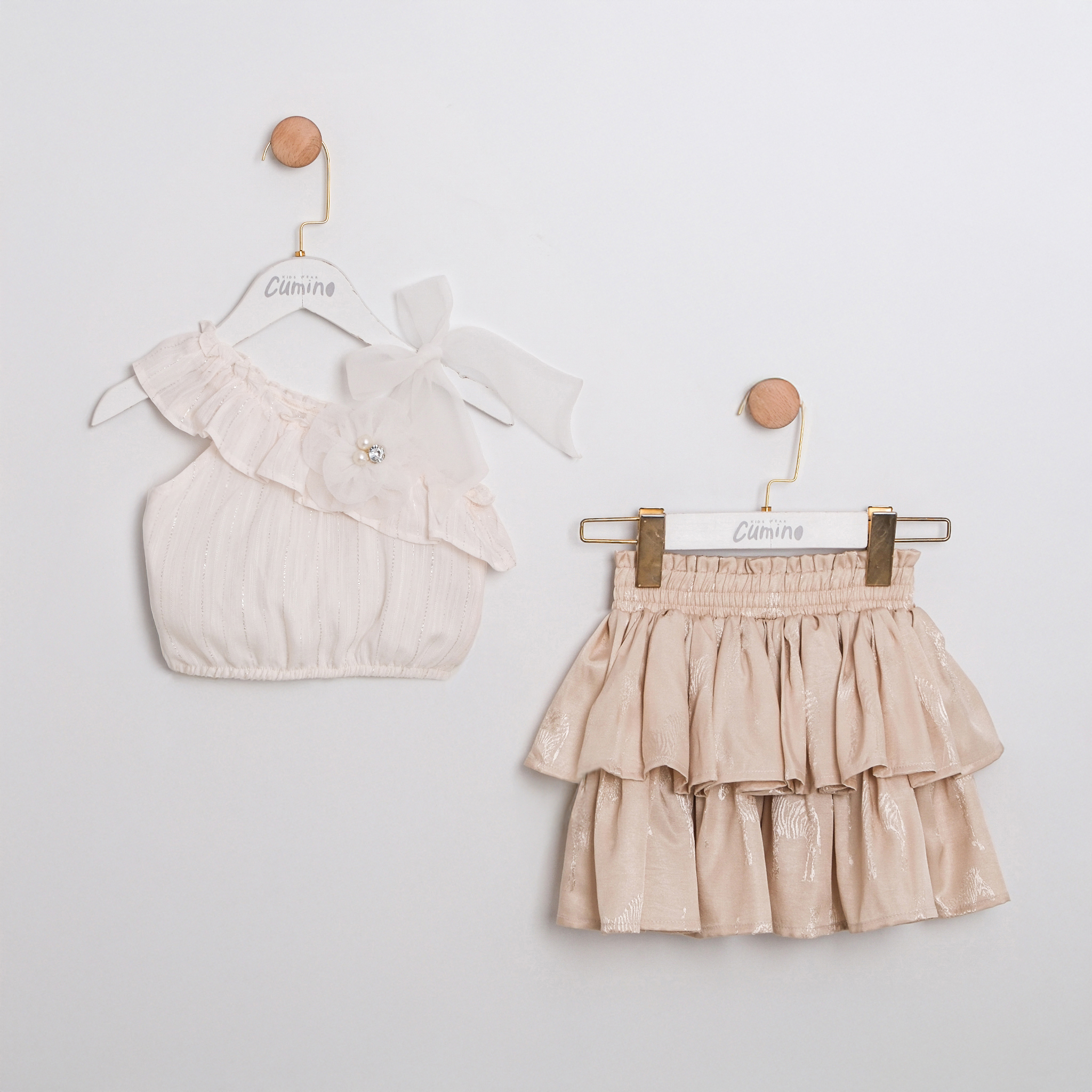 CREMA 2'Lİ KIZ TAKIM 2-3-4-5 YAŞ