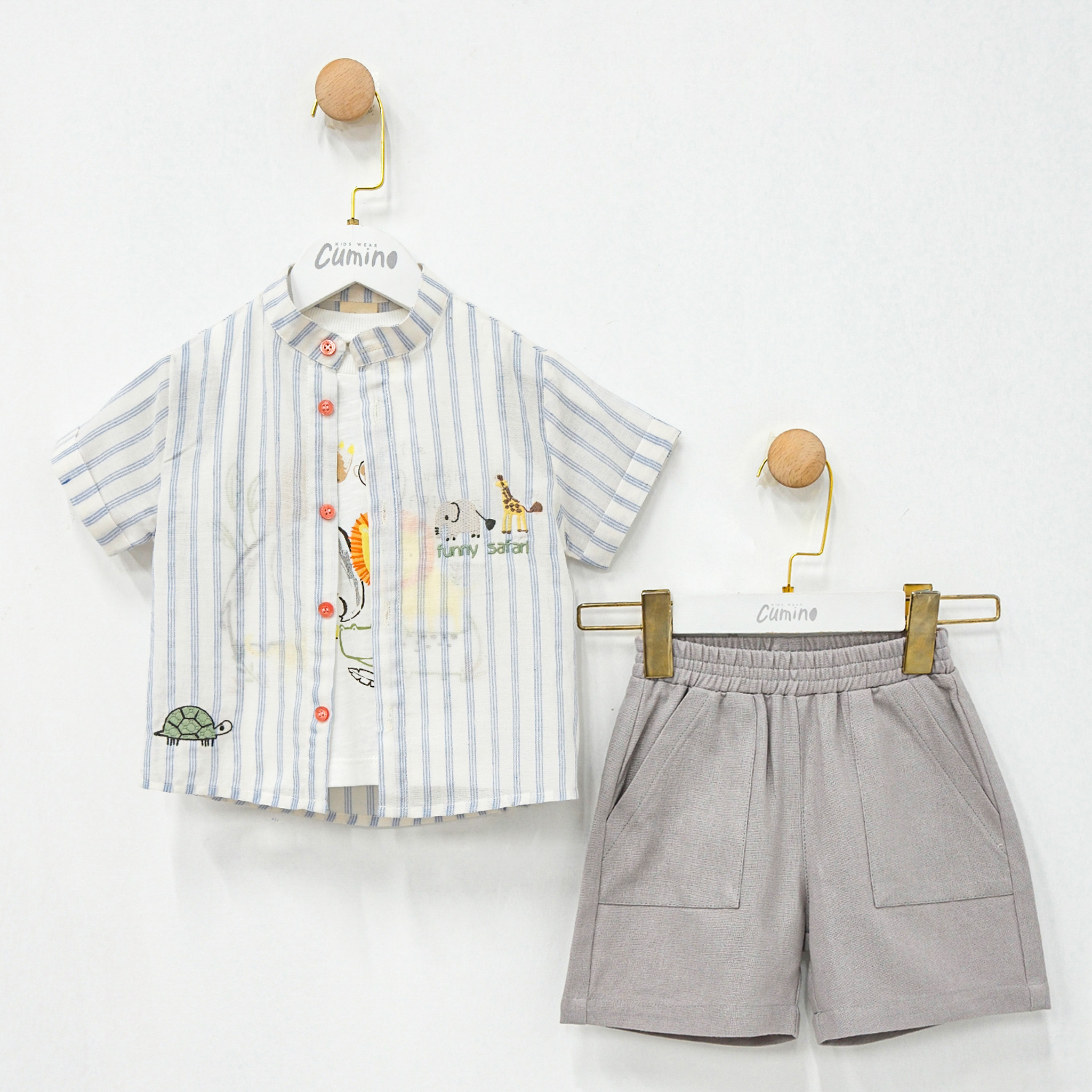 CONNER 3'LÜ ERKEK TAKIM 9-12-18-24 AY