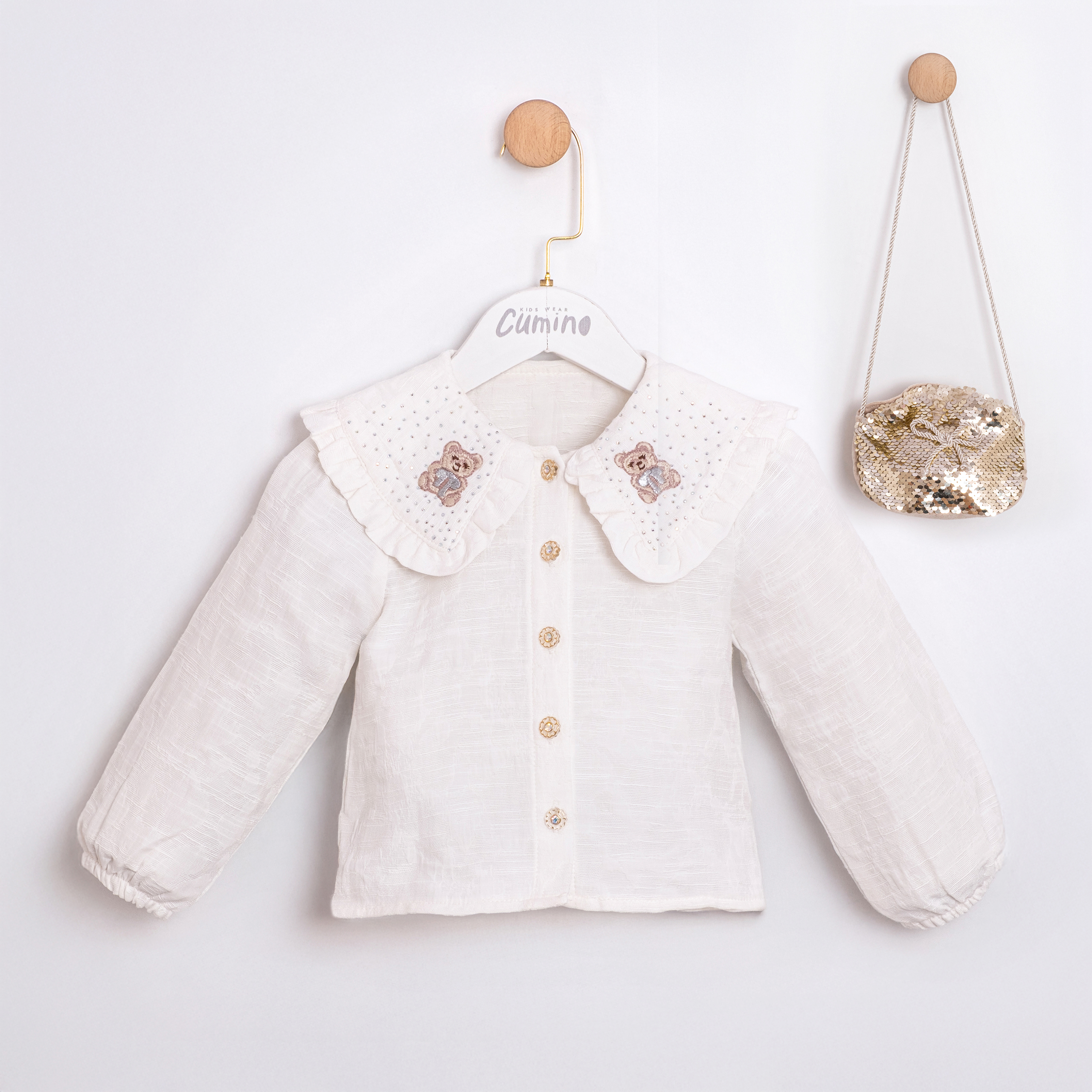 KIZ GÖMLEK ÇANTA 2'Lİ TAKIM