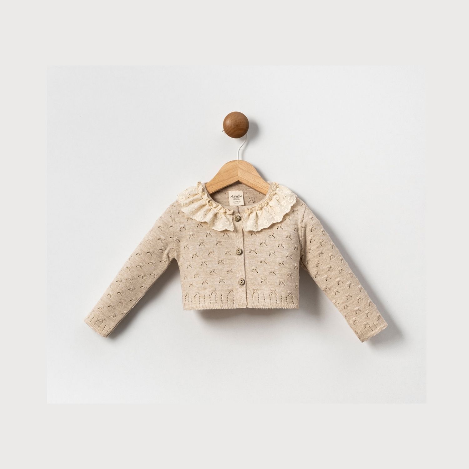 Mary&Joe Kız Bebek Triko Bolero 6-9-12-18 Ay