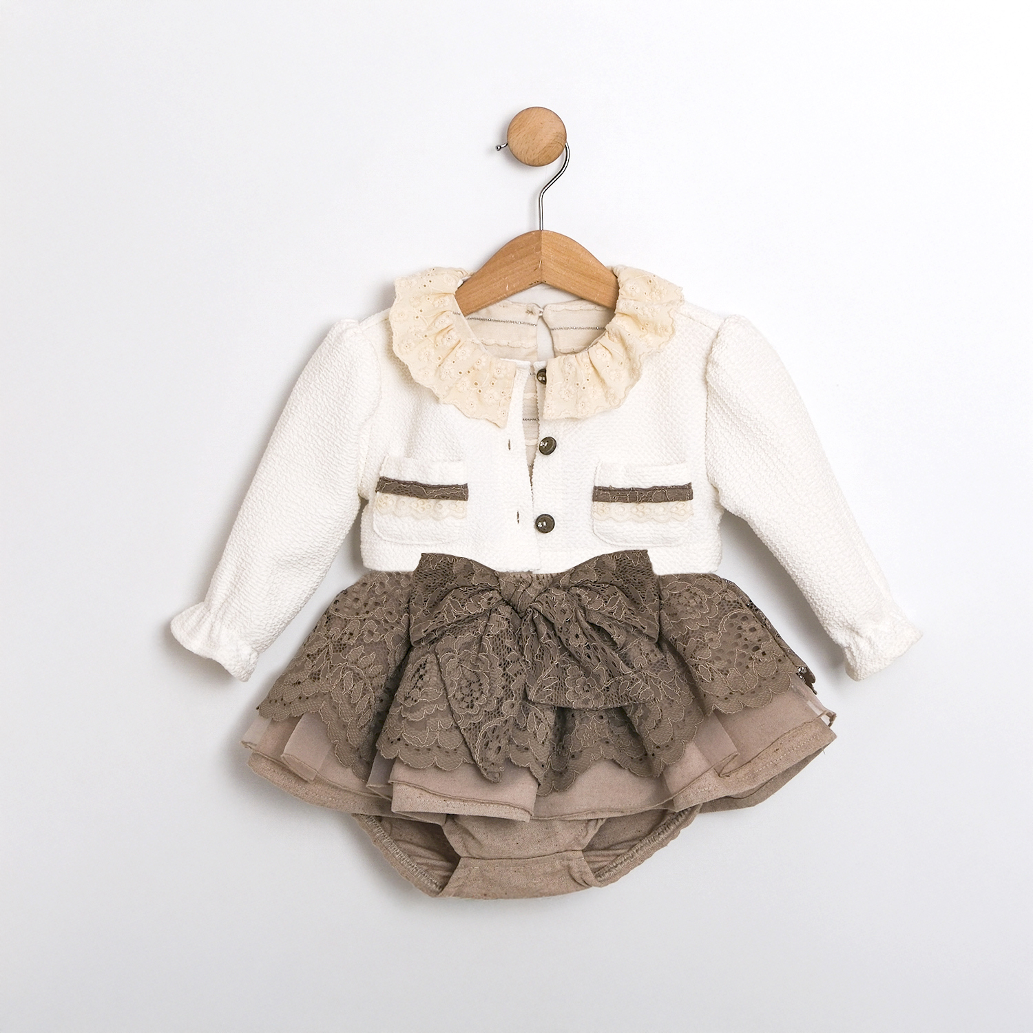 MİNİK PRENSES ZARAFETİ KIZ BEBEK ROMPER