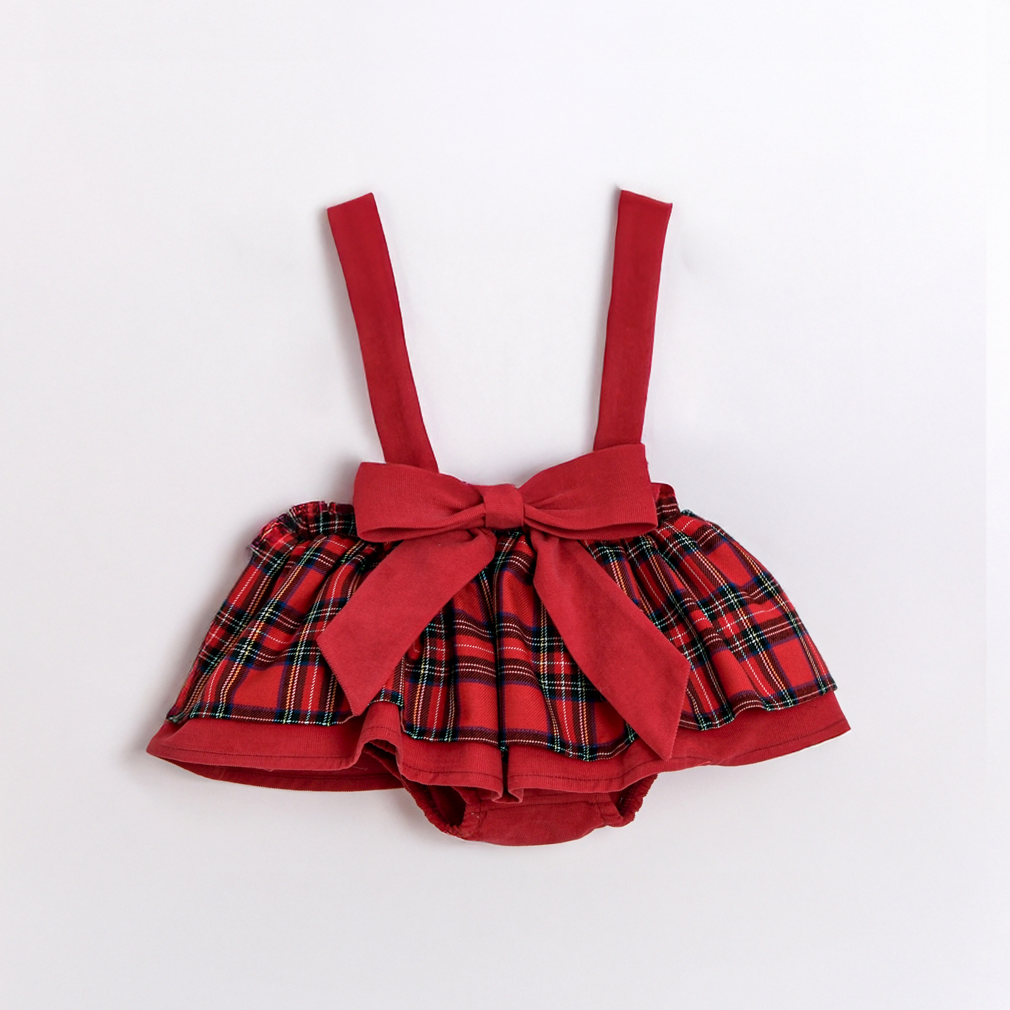 KIZ BEBEK ROMPER TULUM EKOSE