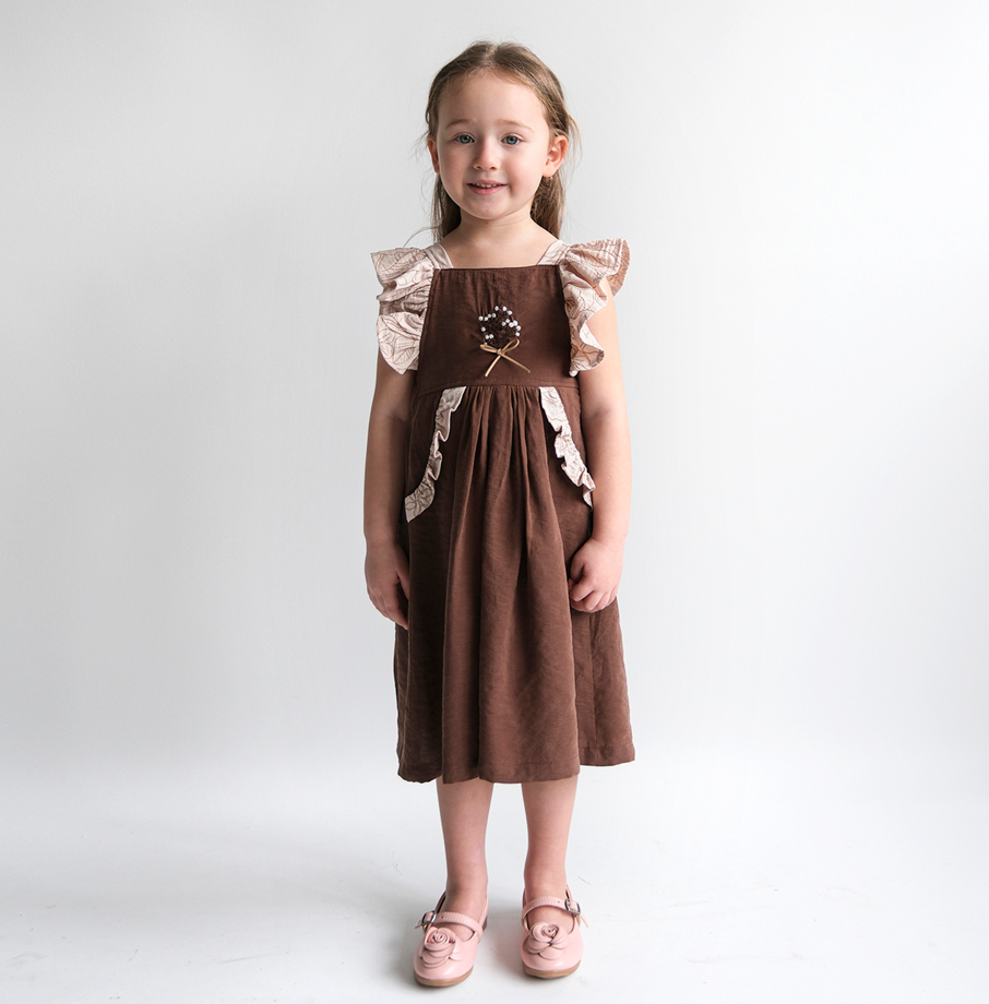 QUINN KIZ ELBİSE 2-3-4-5 YAŞ